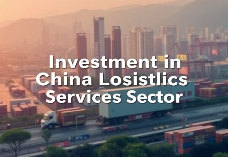 Investment in China’s Logistics Services Sector