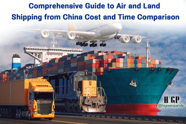 Comprehensive Guide to Air and Land Shipping from China: Cost and Time Comparison