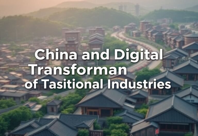 China and Digital Transformation of Traditional Industries