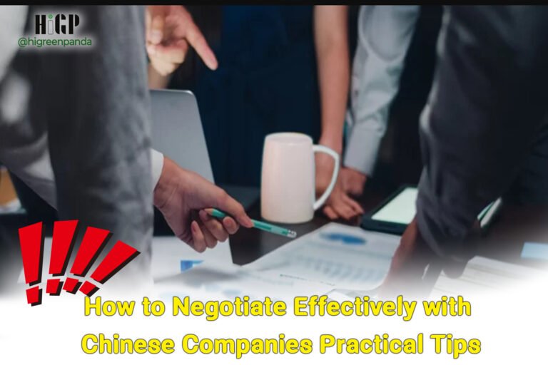 How to Negotiate Effectively with Chinese Companies – Practical Tips