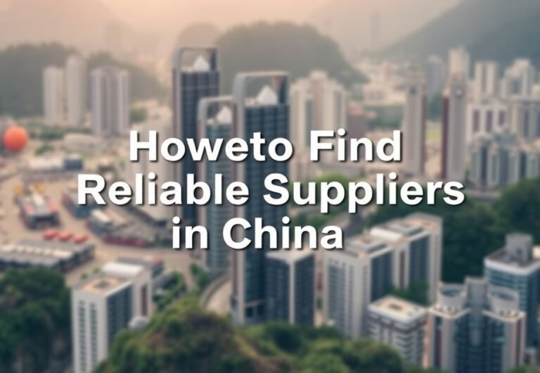 How to Find Reliable Suppliers in China: (The Comprehensive Guide)